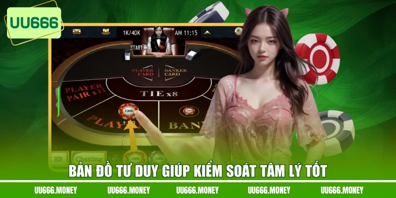 Bản đồ tư duy giúp kiểm soát tâm lý tốt