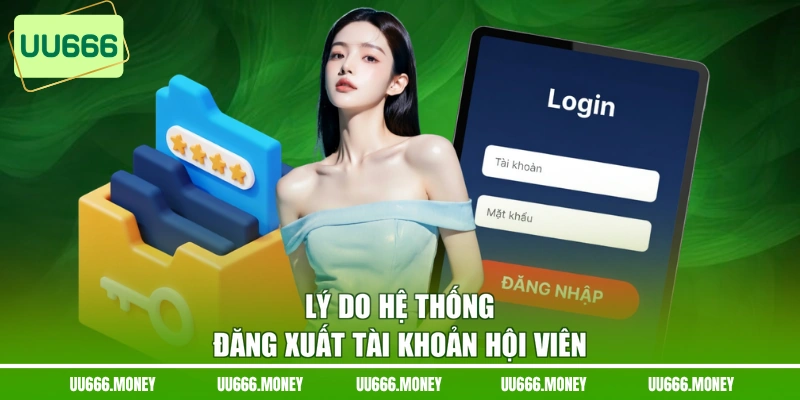 Lý do hệ thống đăng xuất tài khoản hội viên