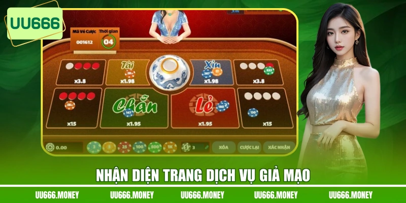 Nhận diện trang dịch vụ giả mạo
